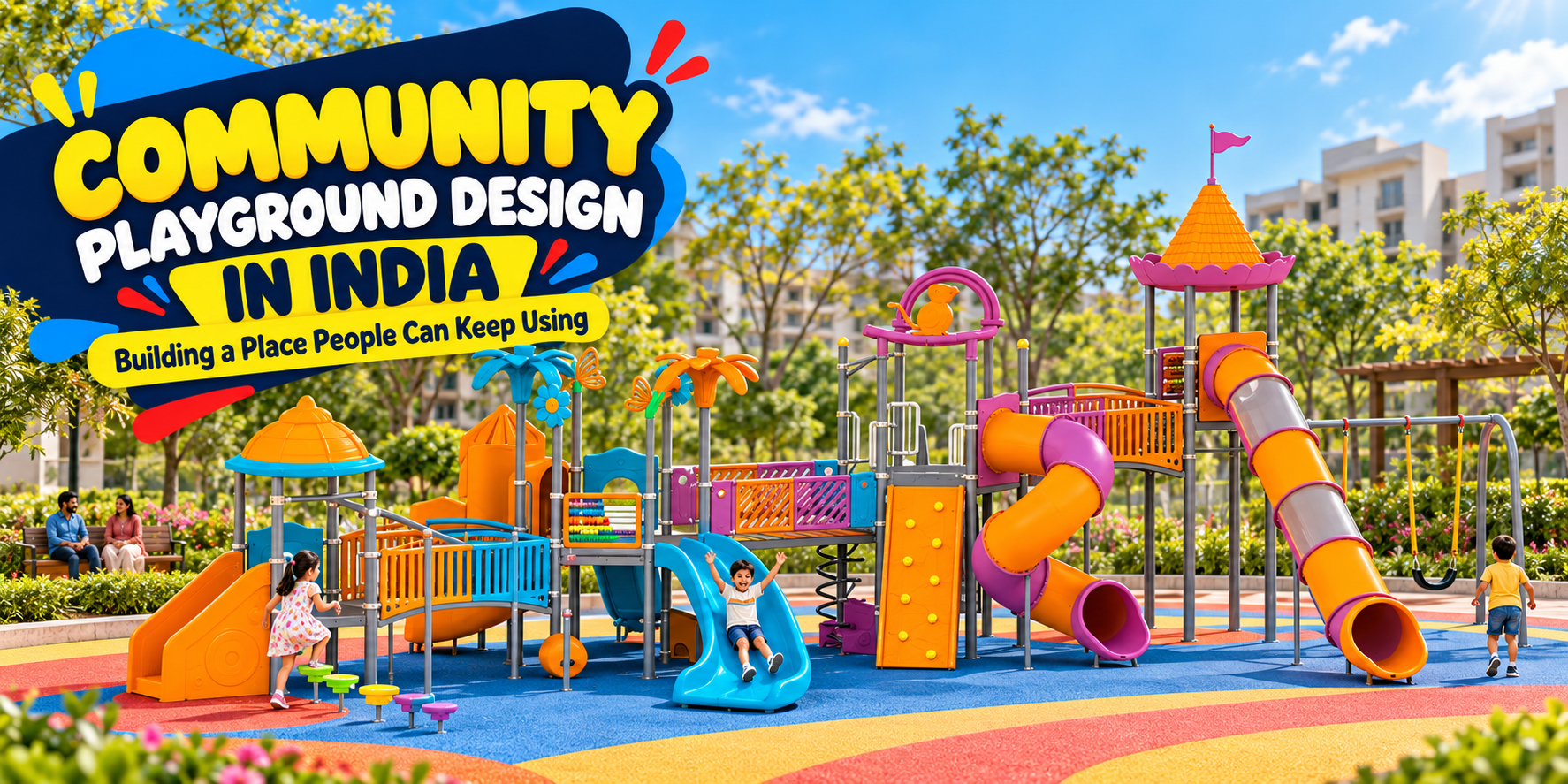 Community Playground Design in India: Planning, Access & Upkeep | Arihant Play